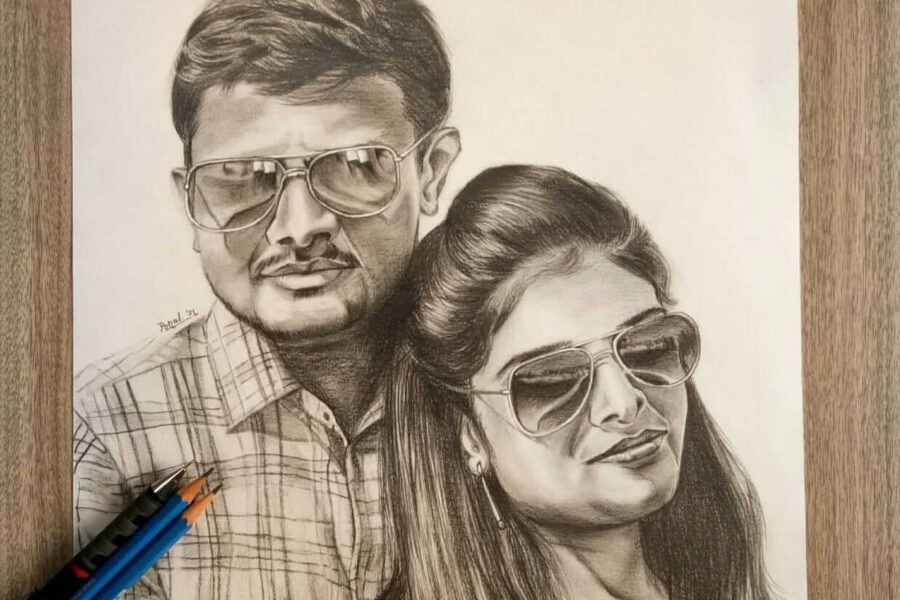 Bound by Love, Captured in Sketch